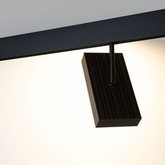 Luminaria cuadrada LED para carril magnético 48V - 18W - CRI90 - OSRAM