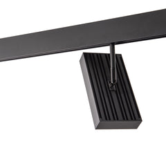 Luminaria cuadrada LED para carril magnético 48V - 18W - CRI90 - OSRAM