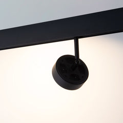 Luminaria circular LED para carril magnético 48V - Ø9.5cm - 12W - CRI90 - OSRAM