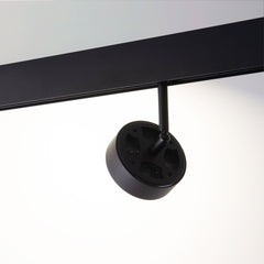 Luminaria circular LED para carril magnético 48V - Ø9.5cm - 12W - CRI90 - OSRAM