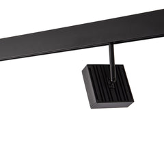 Luminaria cuadrada LED para carril magnético 48V - 9W - CRI90 - UGR18 - OSRAM
