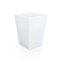 Macetero cuadrado LED RGBW - 12W - Recargable - Mando a distancia