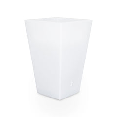 Macetero cuadrado LED RGBW - 24W - Recargable - Mando a distancia