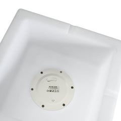 Macetero cuadrado LED RGBW - 24W - Recargable - Mando a distancia