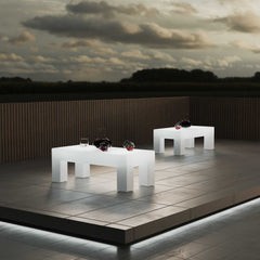 Mesa de centro LED RGBW - 20W - Recargable