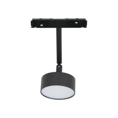 Luminaria circular LED para carril magnético 48V - 9W - Ø7.5cm - CRI90 - Chip OSRAM