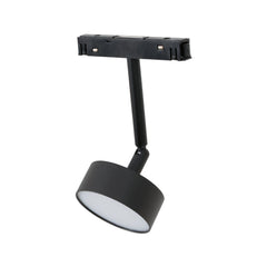 Luminaria circular LED para carril magnético 48V - 9W - Ø7.5cm - CRI90 - Chip OSRAM