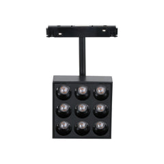 Luminaria cuadrada LED para carril magnético 48V - 9W - CRI90 - UGR18 - OSRAM