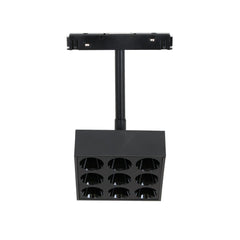 Luminaria cuadrada LED para carril magnético 48V - 9W - CRI90 - UGR18 - OSRAM