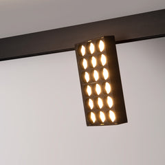 Luminaria cuadrada LED para carril magnético 48V - 18W - CRI90 - UGR18 - OSRAM