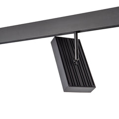 Luminaria cuadrada LED para carril magnético 48V - 18W - CRI90 - UGR18 - OSRAM