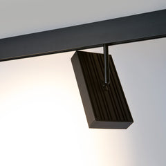 Luminaria cuadrada LED para carril magnético 48V - 18W - CRI90 - UGR18 - OSRAM