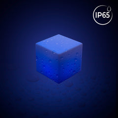 Cubo luminoso LED RGBW - 4W - Recargable