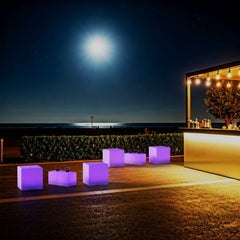 Cubo luminoso LED RGBW - 6W - Recargable