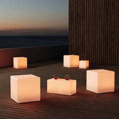 Cubo luminoso LED RGBW - 12W - Recargable
