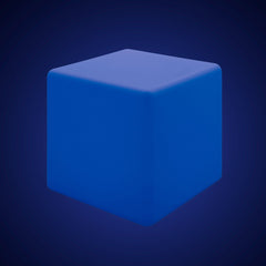 Cubo luminoso LED RGBW - 12W - Recargable