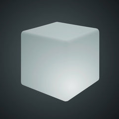 Cubo luminoso LED RGBW - 12W - Recargable