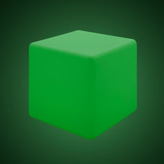 Cubo luminoso LED RGBW - 12W - Recargable