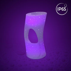 Asiento luminoso LED RGBW - 12W - Recargable