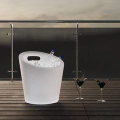 Cubitera LED RGBW - 6W - Ø 29 cm - Recargable