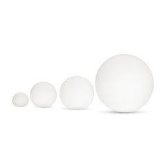 Lámpara de mesa o suelo esfera exterior - RGBW - 1W - Ø20cm - Recargable