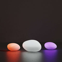 Lámpara de exterior "Stone" - RGBW - 1,2W - 40cm - Recargable