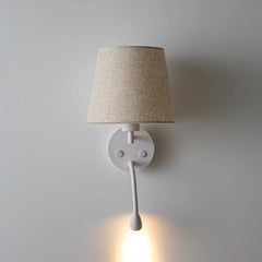 Aplique de pared para lectura "MAR II" - E27 + Foco LED flexible
