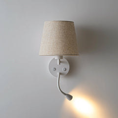 Aplique de pared para lectura "MAR II" - E27 + Foco LED flexible