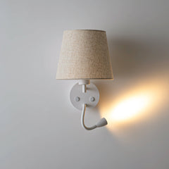 Aplique de pared para lectura "MAR II" - E27 + Foco LED flexible