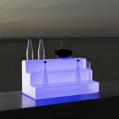 Expositor luminoso LED RGBW - 12W - Recargable - IP65
