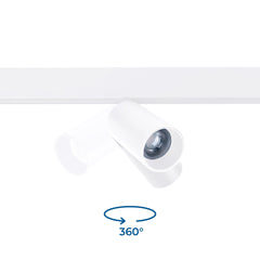Foco LED para carril magnético 48V - 20W - DALI-2 regulable