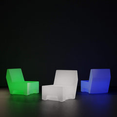 Asiento luminoso LED RGBW - XL - 16W - Recargable