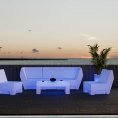 Asiento luminoso LED RGBW - XL - 16W - Recargable