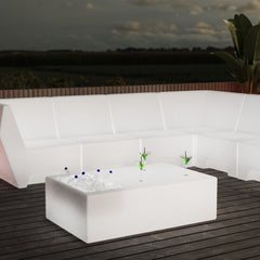 Mesa luminosa LED RGBW con bandeja para hielo - 24W - Recargable