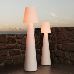 Lámpara de pie LED RGBW - XL - Recargable - 150 cm
