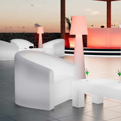 Lámpara de pie LED RGBW - XL - Recargable - 150 cm