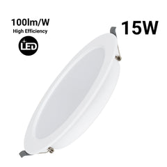 Downlight LED empotrable circular - 15W - Corte Ø140mm