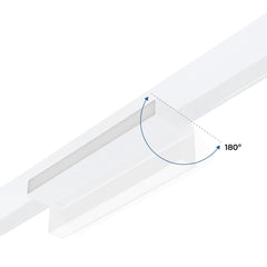 Foco lineal opal orientable carril magnético 48V CCT - 12W - Regulación DALI-2