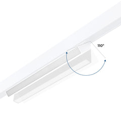 Foco lineal opal orientable carril magnético 48V CCT - 18W - DALI-2 regulable