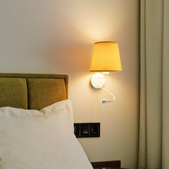 Aplique de pared para lectura "MAR" - E27 + Foco LED flexible