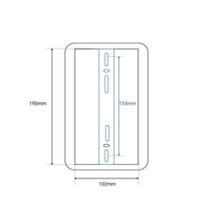 Aplique de pared para lectura con puerto USB "BASKOP W" - 6W - Base carga inalámbrica