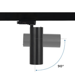 Proyector LED para carril trifásico - 10W - CCT - CRI90 - 860 lm