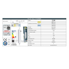Bombilla LED R7S FUMAGALLI - CCT - 7,5W - 800lm