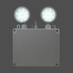 Luz de emergencia LED industrial - 2 x 8W - IP65