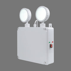Luz de emergencia LED industrial - 2 x 8W - IP65