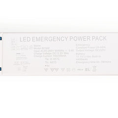 Driver LED para emergencia - Salida 3-60W - 3h autonomía - Luz 3-60W