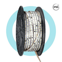 Tira LED 220V AC - Monocolor - 8W/m - 10mm - IP65 - 50 metros - 120ch/m