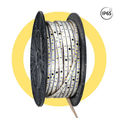 Tira LED 220V AC - Monocolor - 8W/m - 10mm - IP65 - 50 metros - 120ch/m