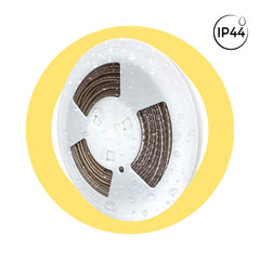 Tira LED 220V AC - Monocolor - 8W/m - 6.5mm - IP44 - 20 metros - 120ch/m
