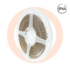 Tira LED 220V AC - Monocolor - 8W/m - 6.5mm - IP44 - 5 metros - 120ch/m